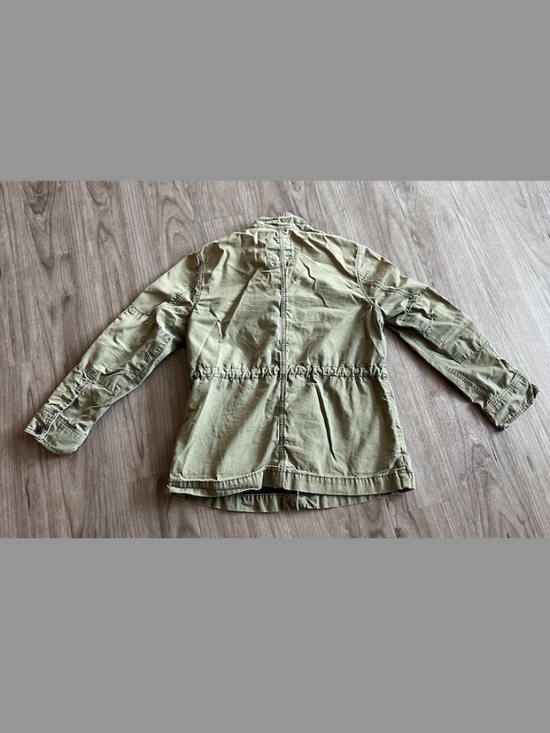 Gap Chore/Utility Jacket (Small Petite, Women, Sage Green) - Picture 2 of 3